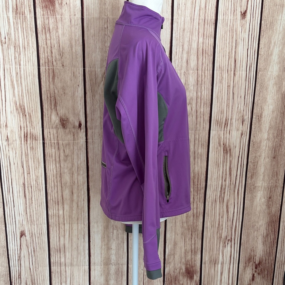 Patagonia Women's Polartec Base Layer Purple and Gray Jacket Size medium - Picture 7 of 11